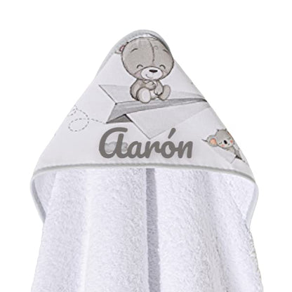 Capa de Baño para Bebé recién Nacido, Toalla Unisex con Capucha