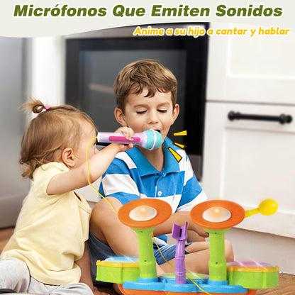 Tambor Infantil Instrumentos Musicales