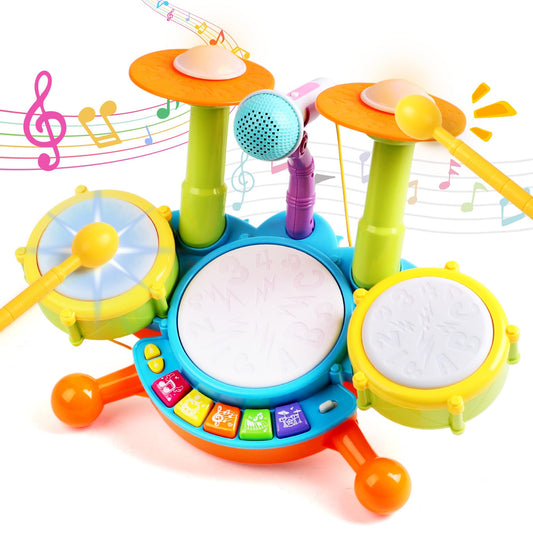 Tambor Infantil Instrumentos Musicales