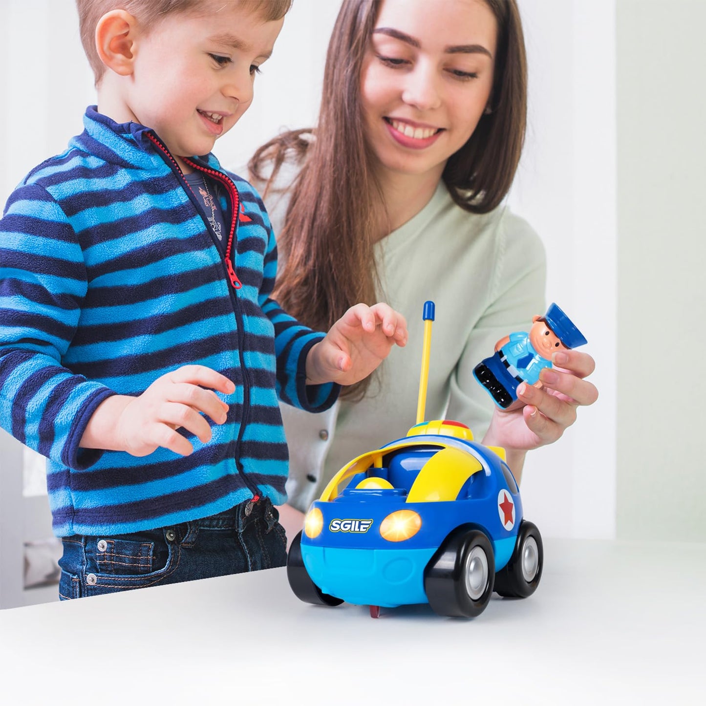 Coches de Policía para Bebés de 18 Meses+