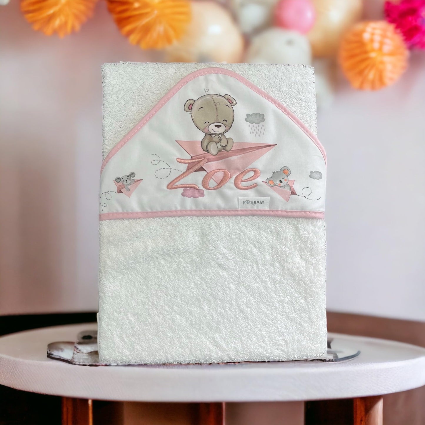 Capa de Baño para Bebé recién Nacido, Toalla Unisex con Capucha