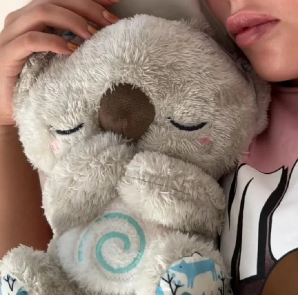 Lindo y relajante oso koala, juguetes para dormir para niños, calmante para la ansiedad